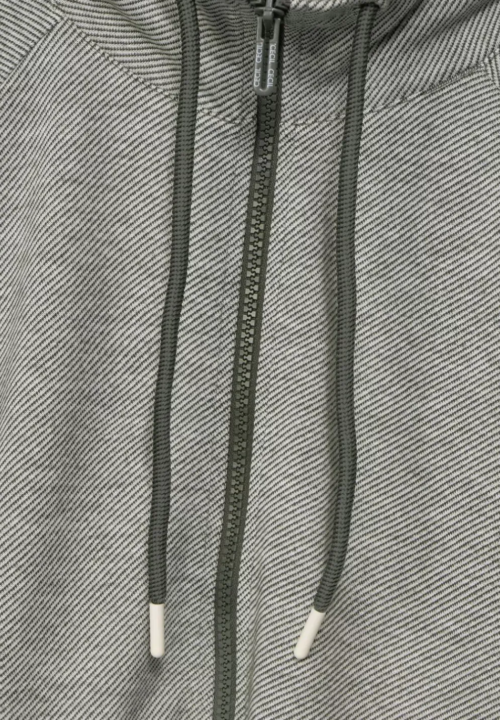 Halbarm Sweatshirtjacke