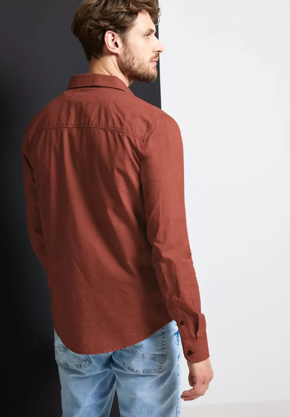 Hemd In Einem Strukturlook