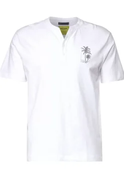 Henleyshirt In Garment Dye