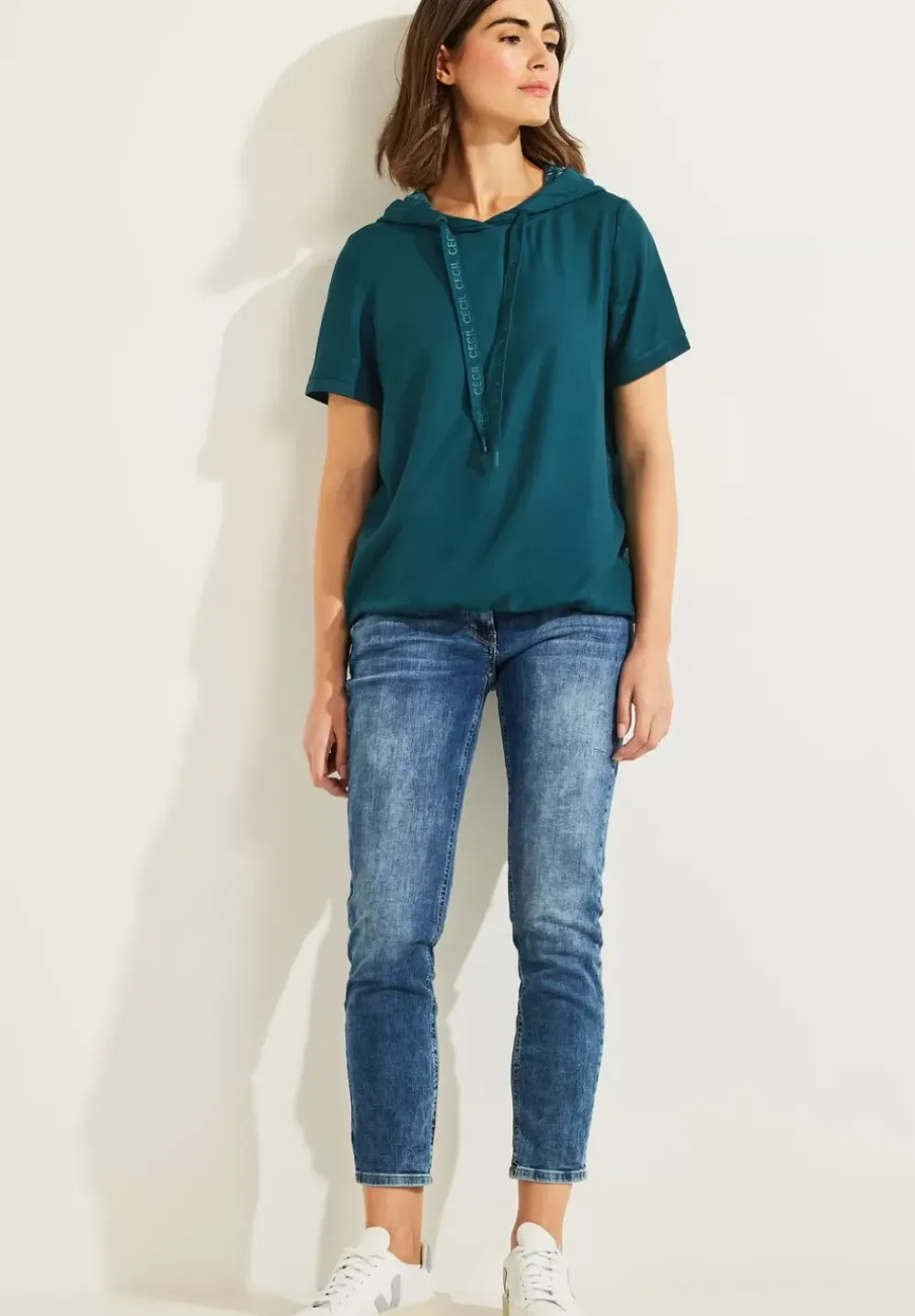 Hoodie Bluse Mit Kapuze