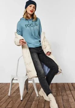 Hoodie Shirt Mit Frontprint