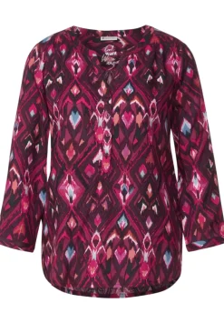 Ikat Bluse Mit 3/4 Armel