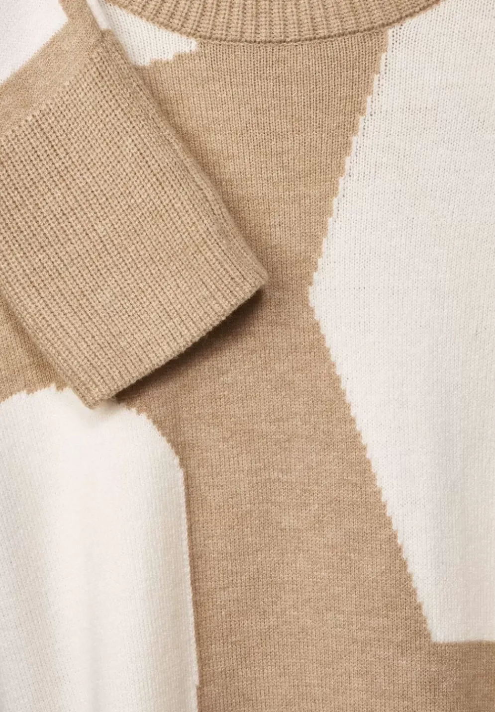 Intarsien Pullover