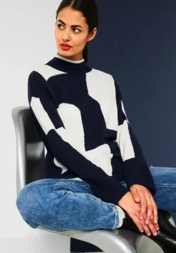 Intarsien Pullover