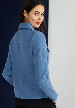 Jacke In Wolloptik