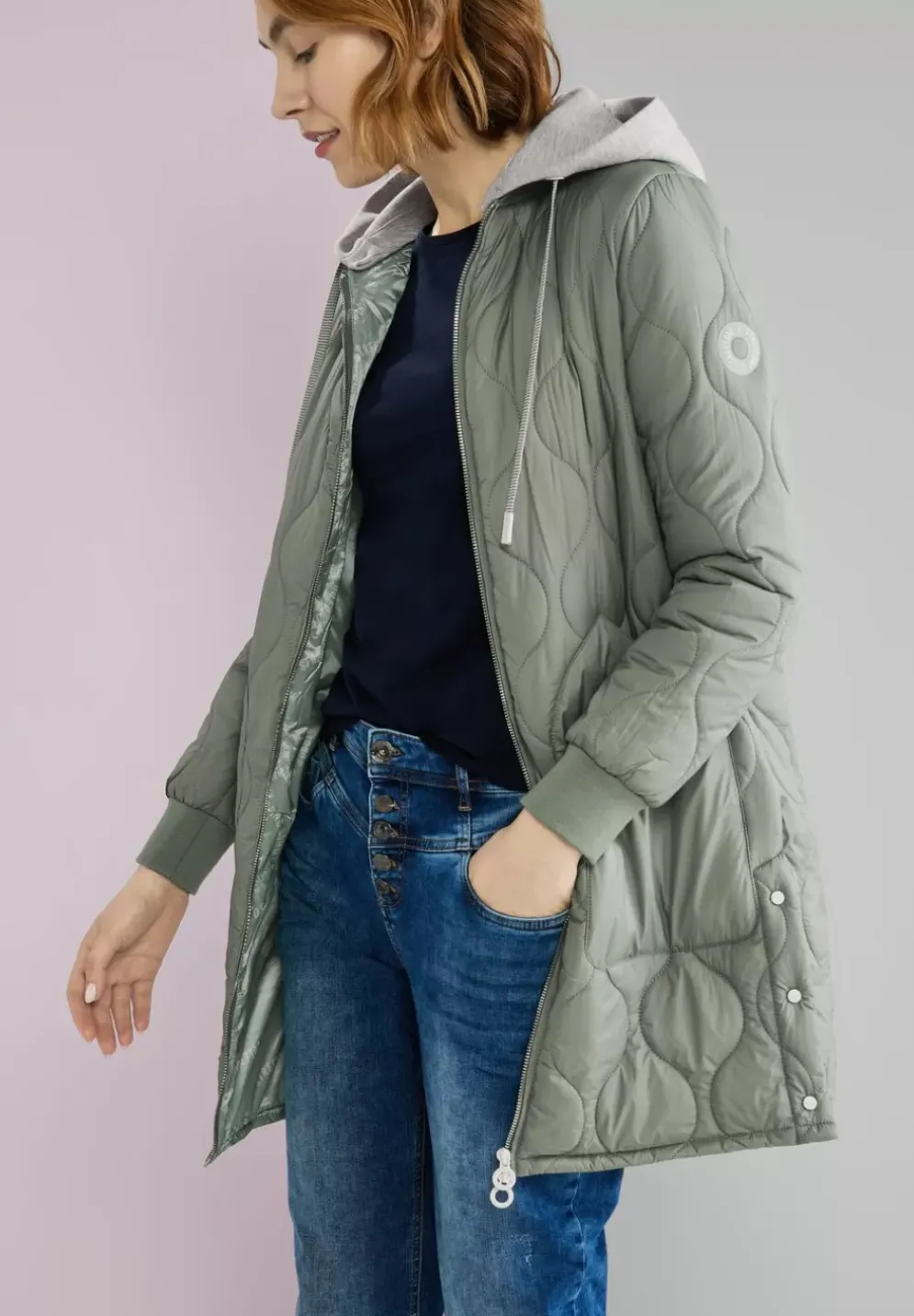 Jacke Mit 2-Wege Zipper