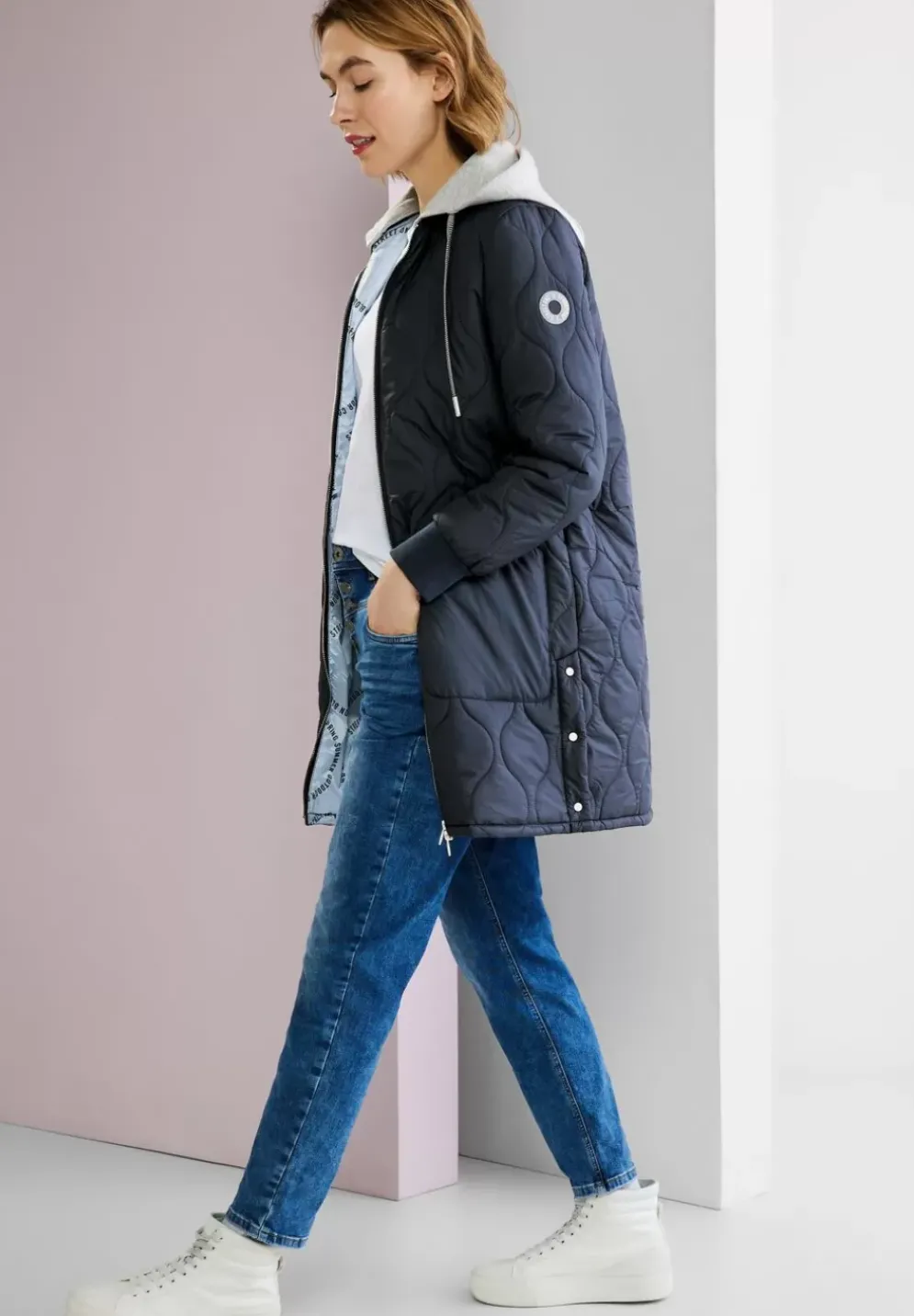 Jacke Mit 2-Wege Zipper