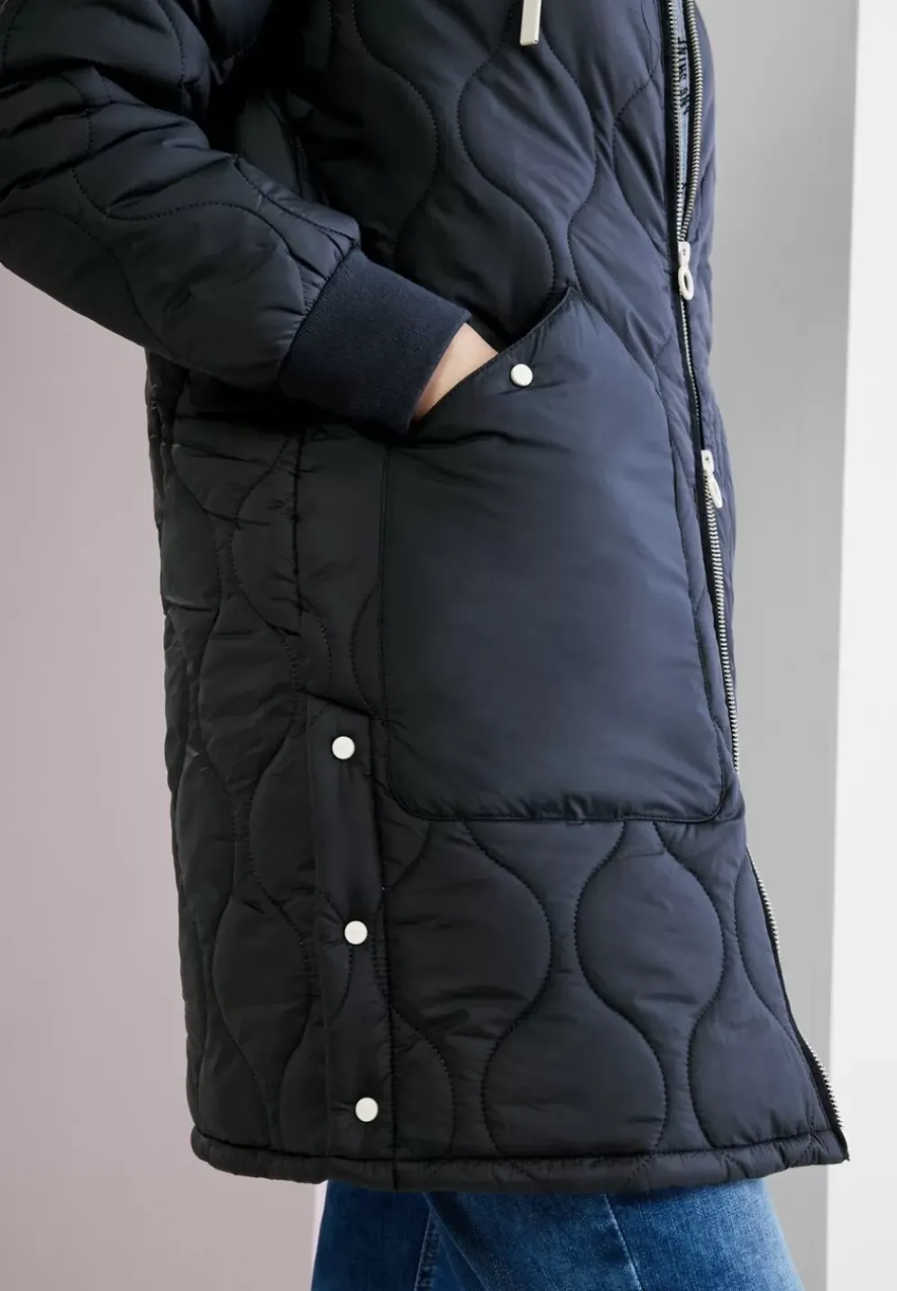 Jacke Mit 2-Wege Zipper