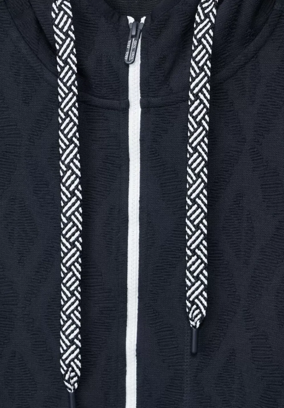 Jacquard Sweatjacke