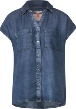 Jeansbluse In Blau