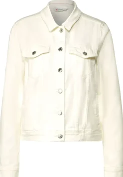 Jeansjacke In Ecru