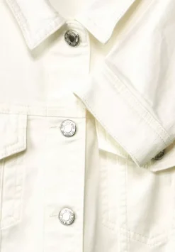 Jeansjacke In Ecru