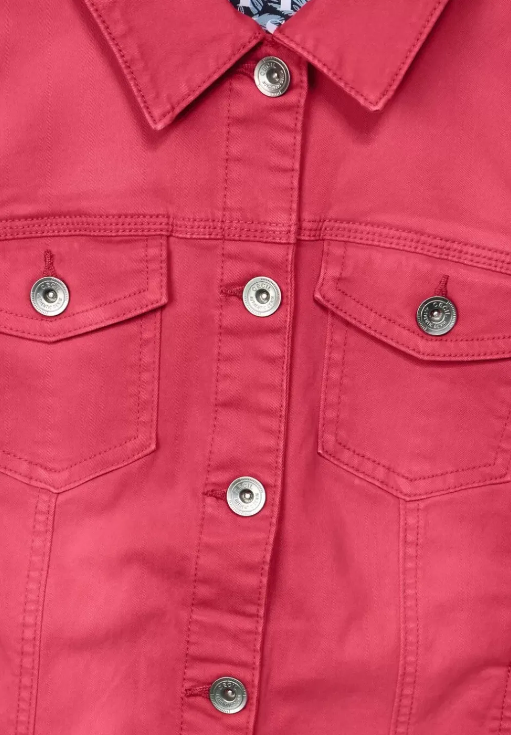 Jeansjacke In Garment Dye