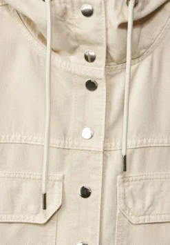Jeansjacke Mit Kapuze
