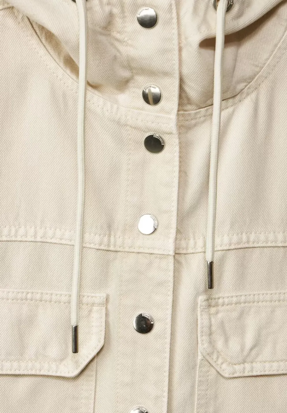 Jeansjacke Mit Kapuze