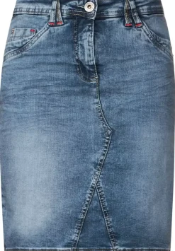 Jeansrock In Hellblau