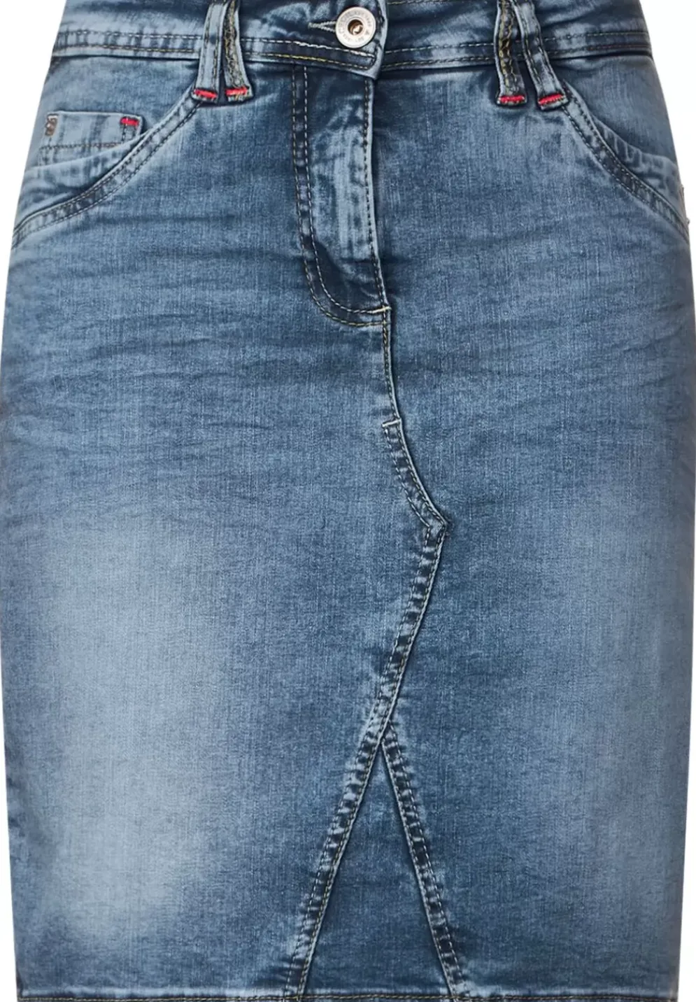 Jeansrock In Hellblau