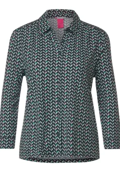 Jersey Blusenshirt