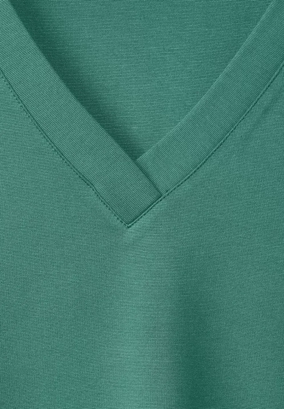 Jersey Kleid In Unifarbe
