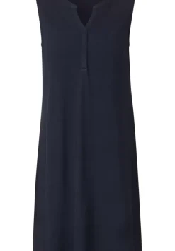 Jersey Kleid In Unifarbe