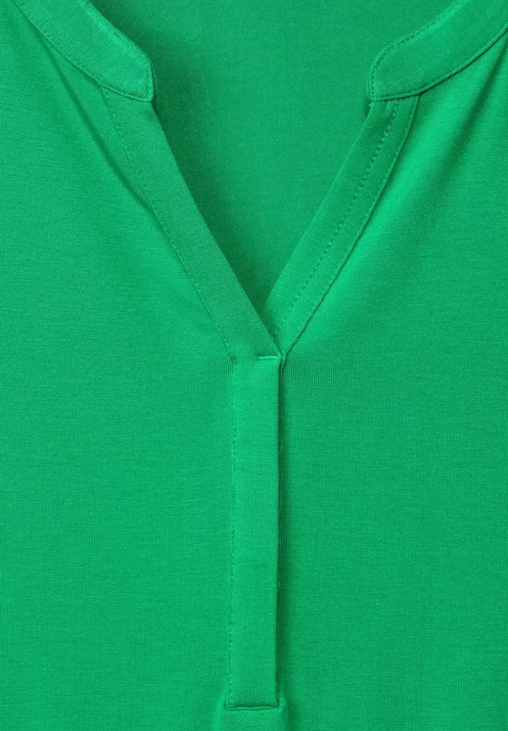 Jersey Kleid In Unifarbe