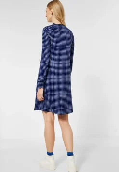 Jersey Kleid Mit Muster