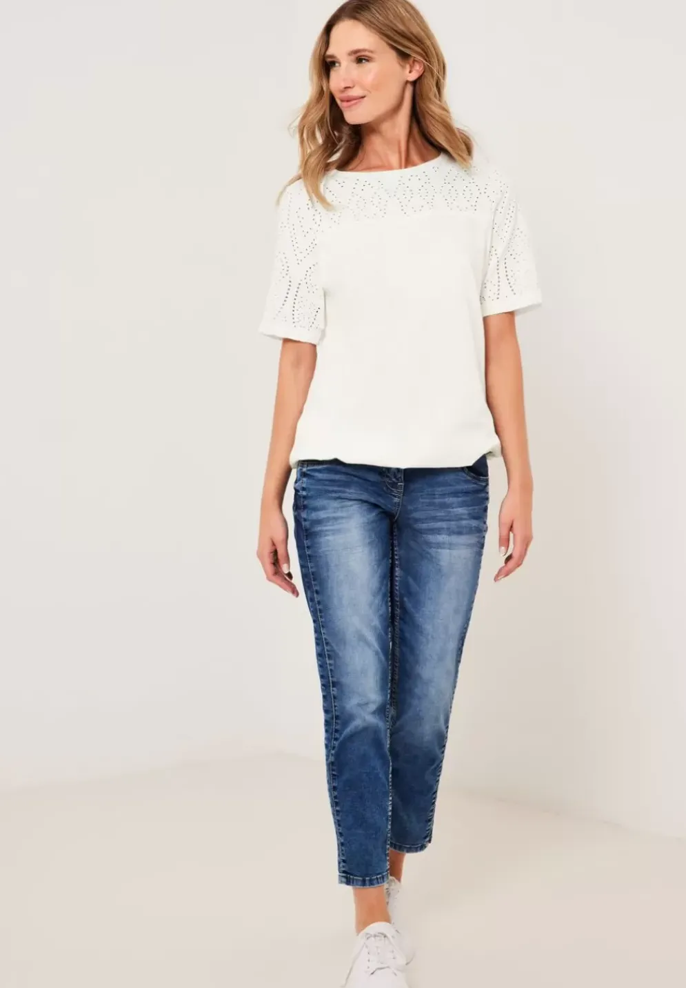 Jersey Materialmix Shirt