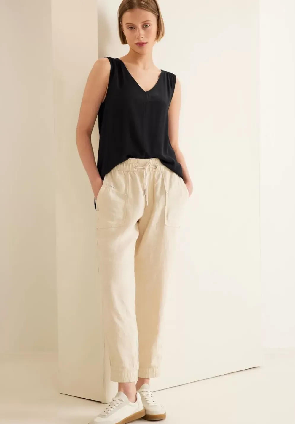 Jersey Materialmix Top