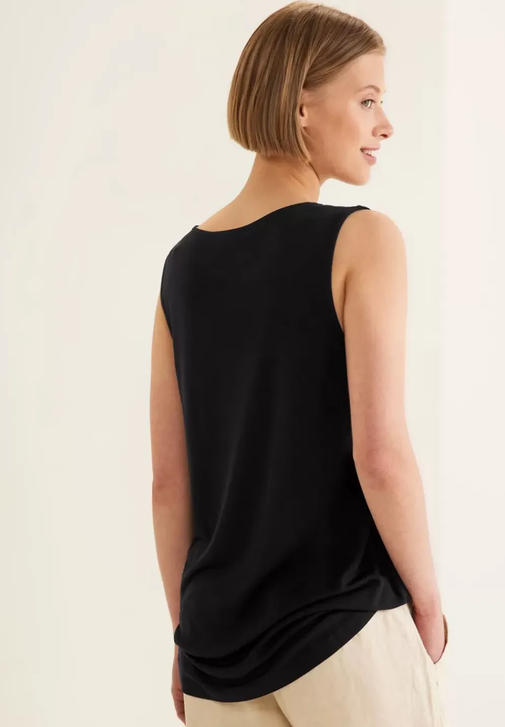 Jersey Materialmix Top