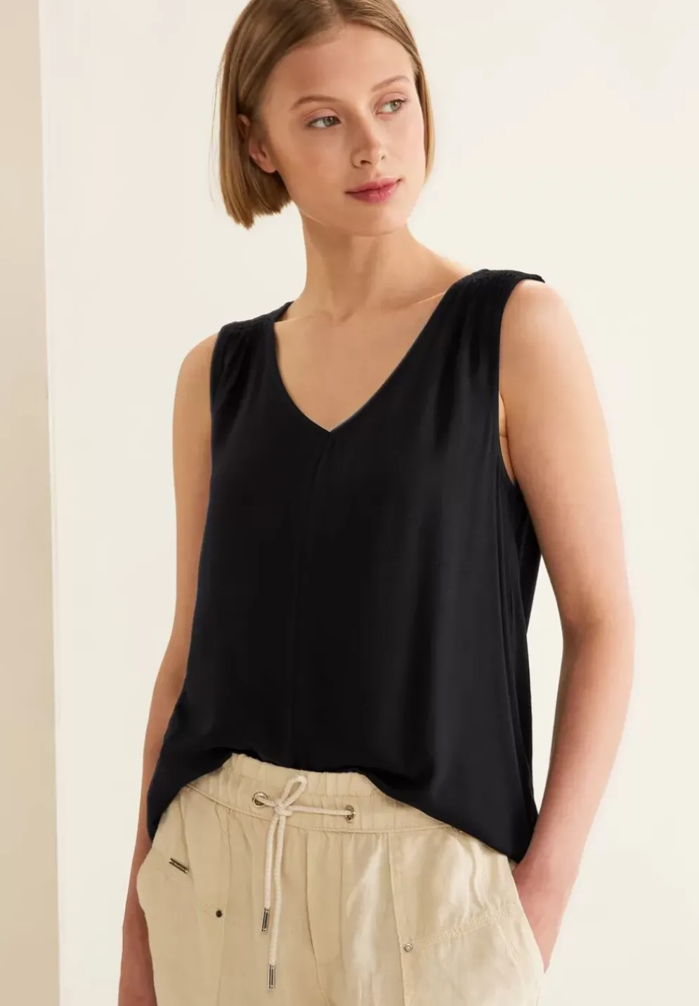Jersey Materialmix Top