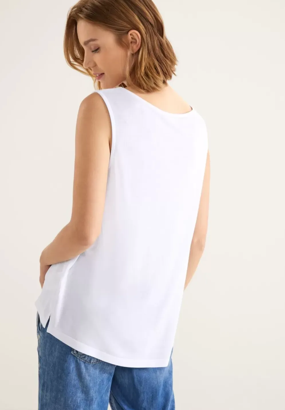 Jersey Materialmix Top