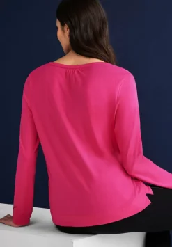 Jersey Shirt In Unifarbe