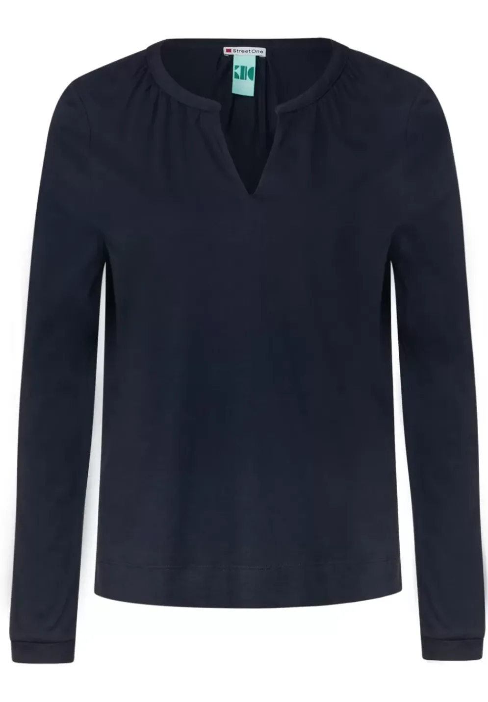 Jersey Shirt In Unifarbe