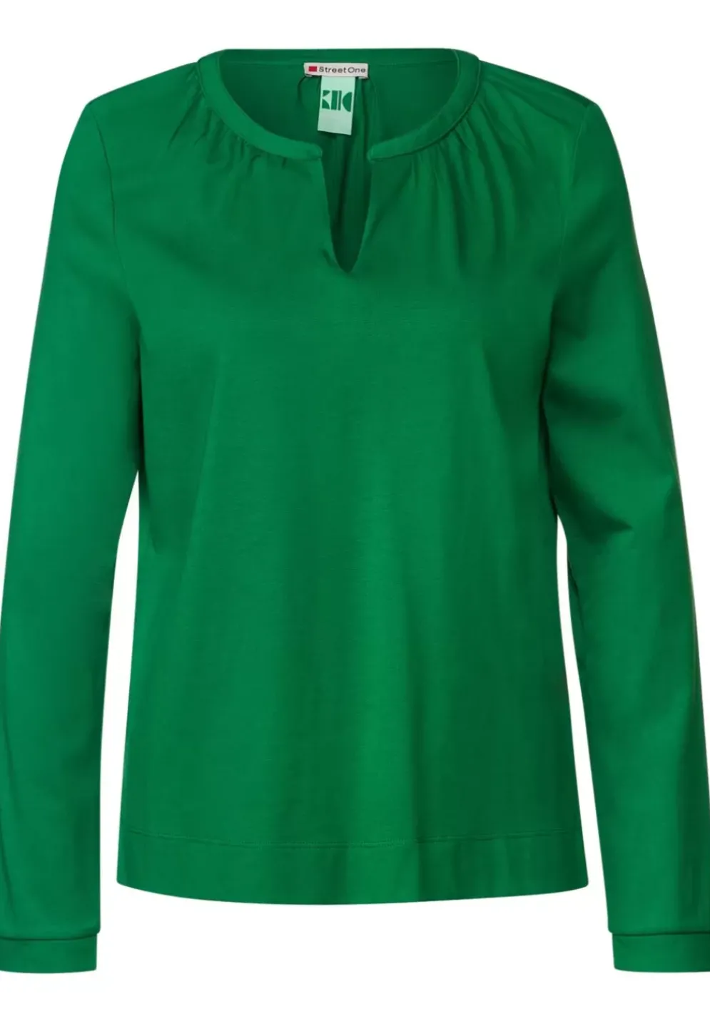 Jersey Shirt In Unifarbe