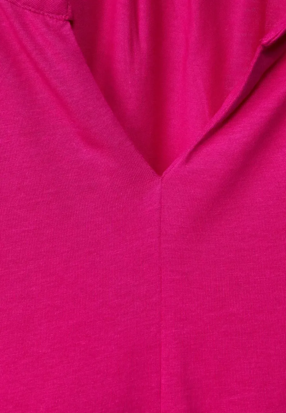Jersey Shirt Mit 3/4 Armel