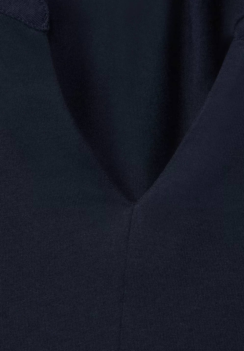 Jersey Shirt Mit 3/4 Armel