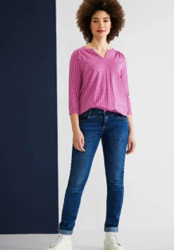 Jersey Shirt Mit Print