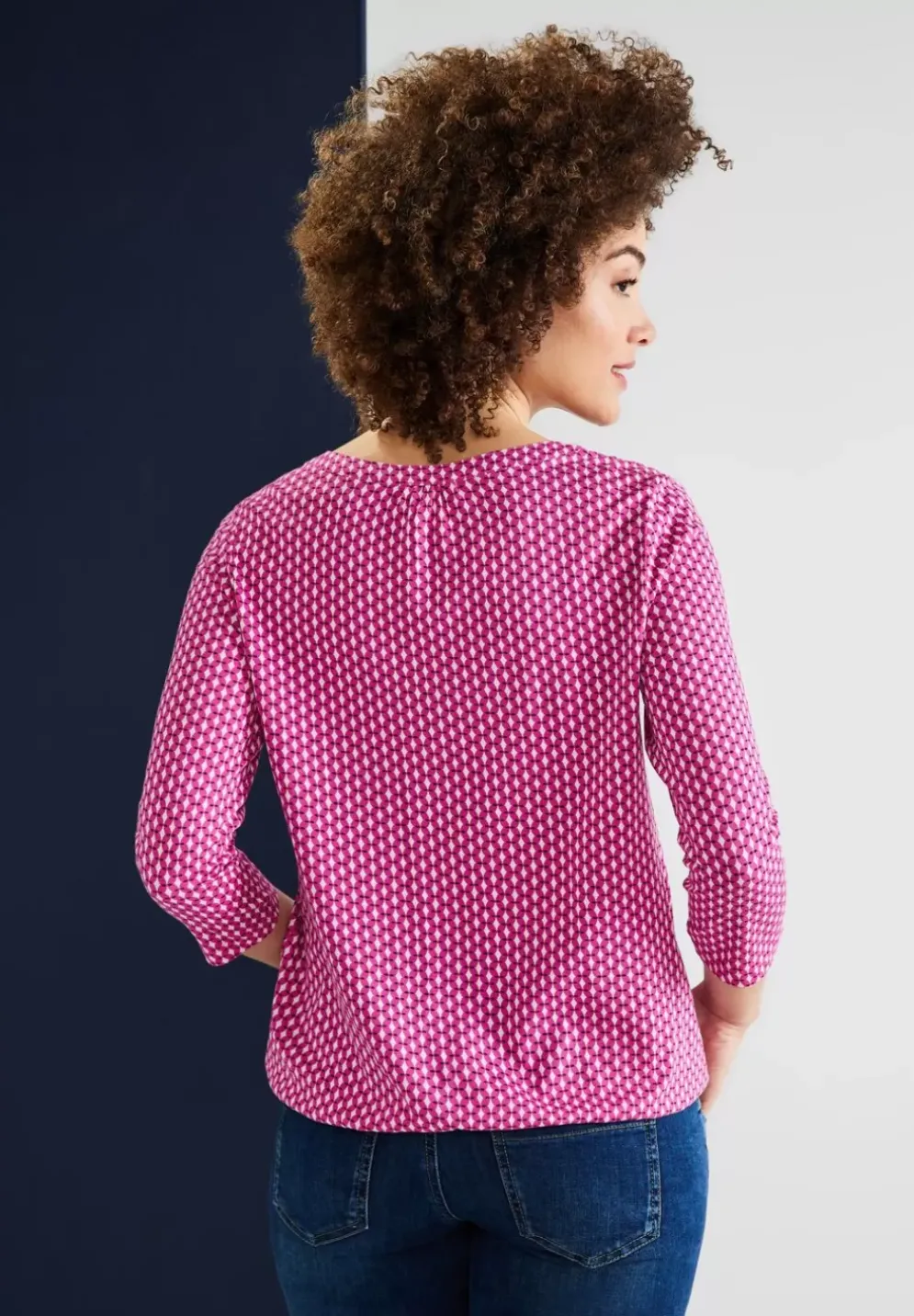 Jersey Shirt Mit Print