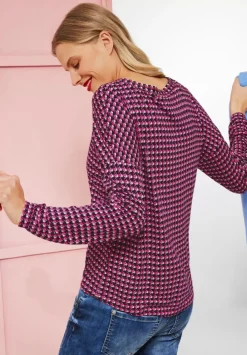 Jersey Shirt Mit Print