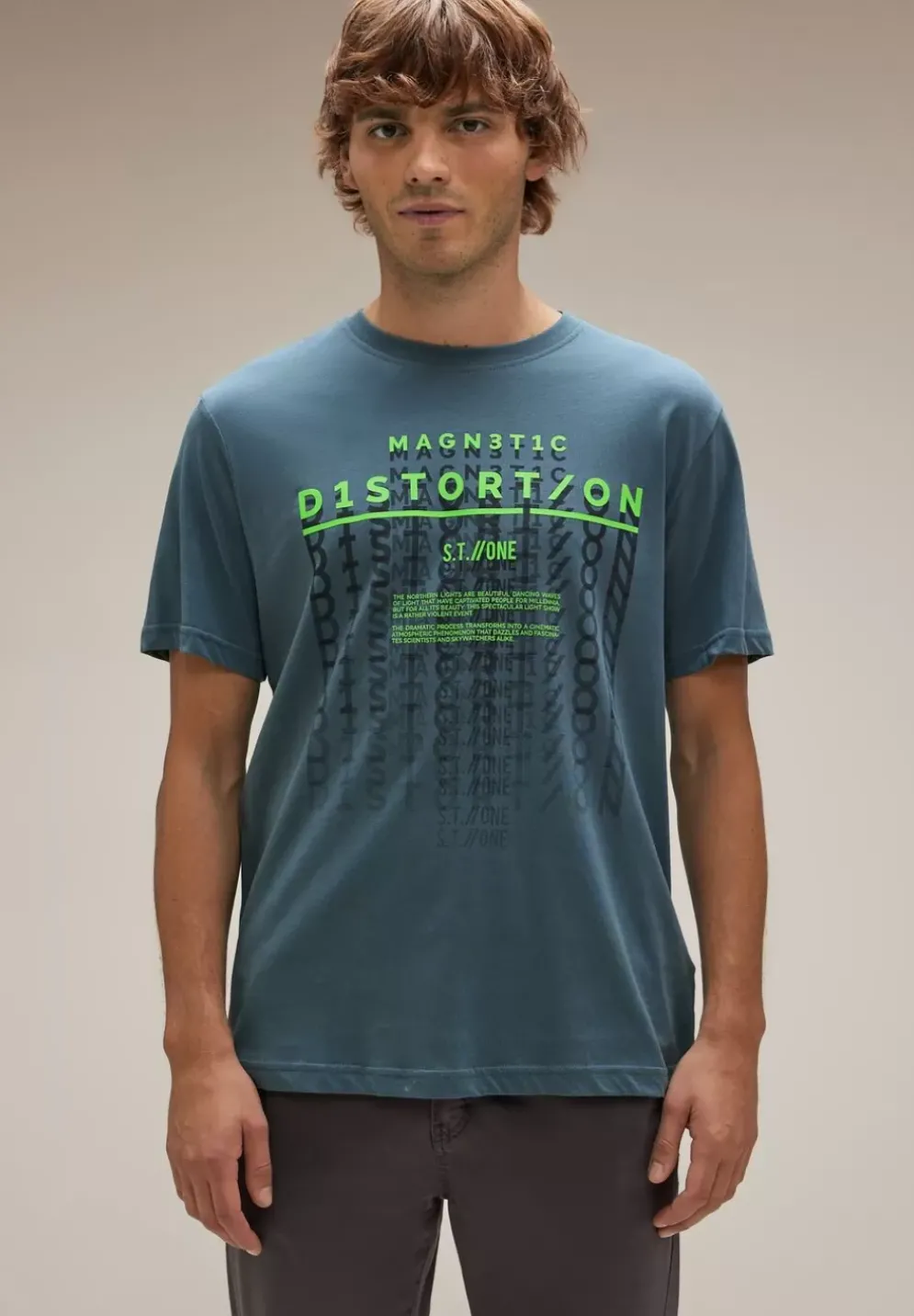 Jersey Shirt Mit Print