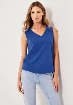 Jersey Spitzendetail Top