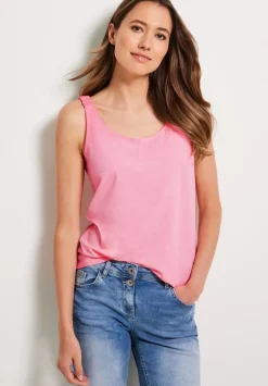 Jersey Top In Unifarbe