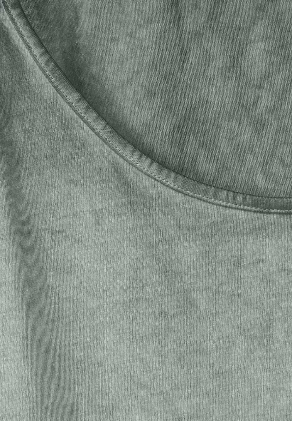 Jersey Top In Unifarbe