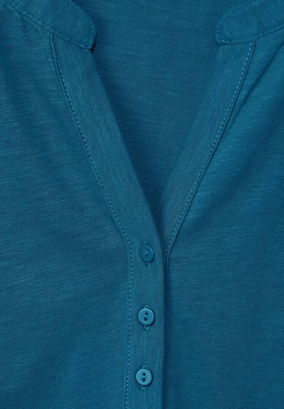 Jersey T-Shirt In Unifarbe