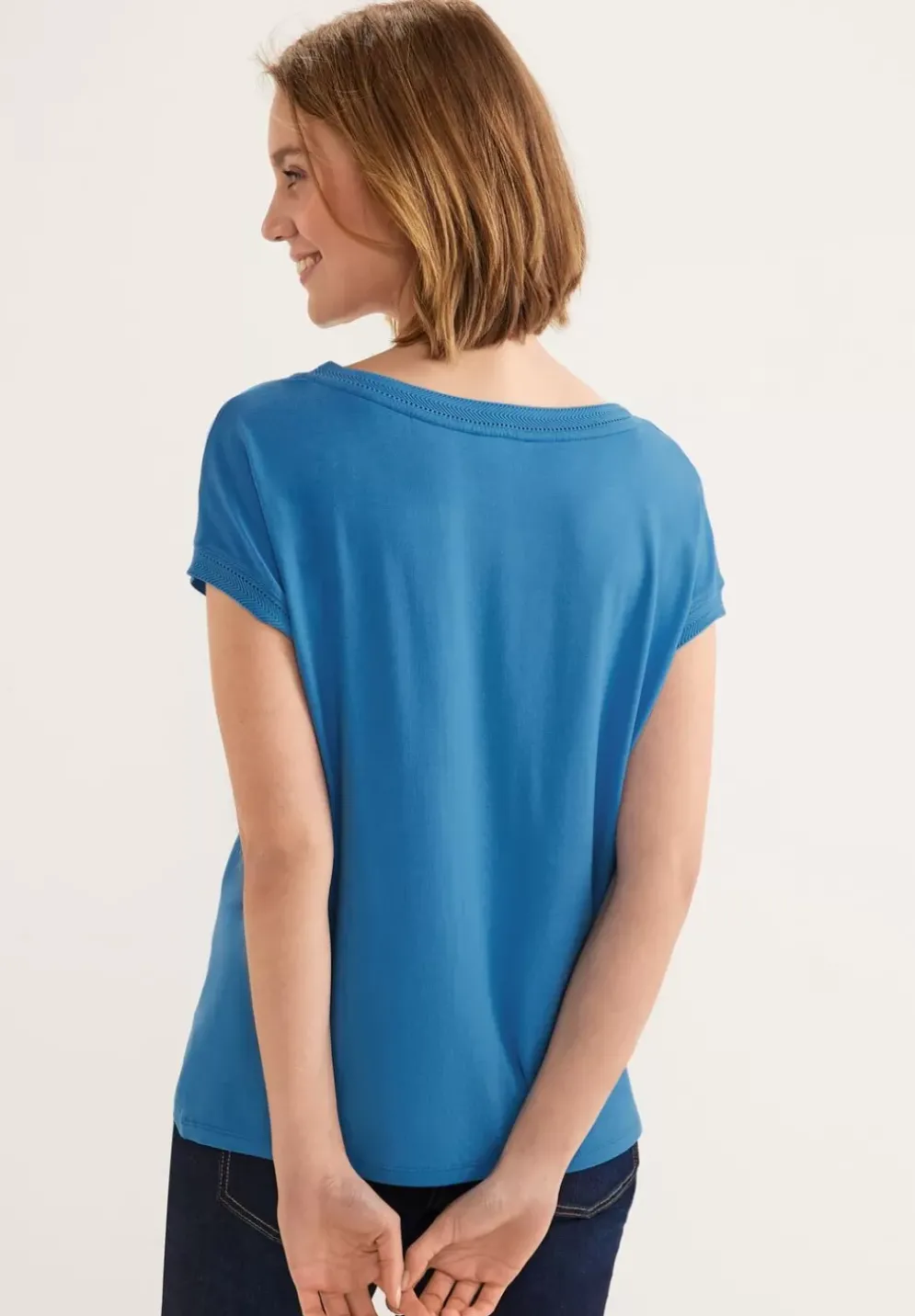 Jersey T-Shirt Mit Dekotape