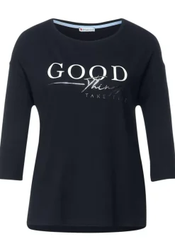 Jersey T-Shirt Mit Wording