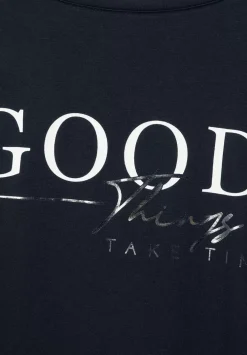 Jersey T-Shirt Mit Wording