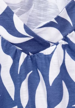 Jerseytop Mit Allover Print