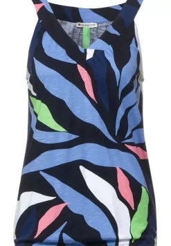 Jerseytop Mit Allover Print