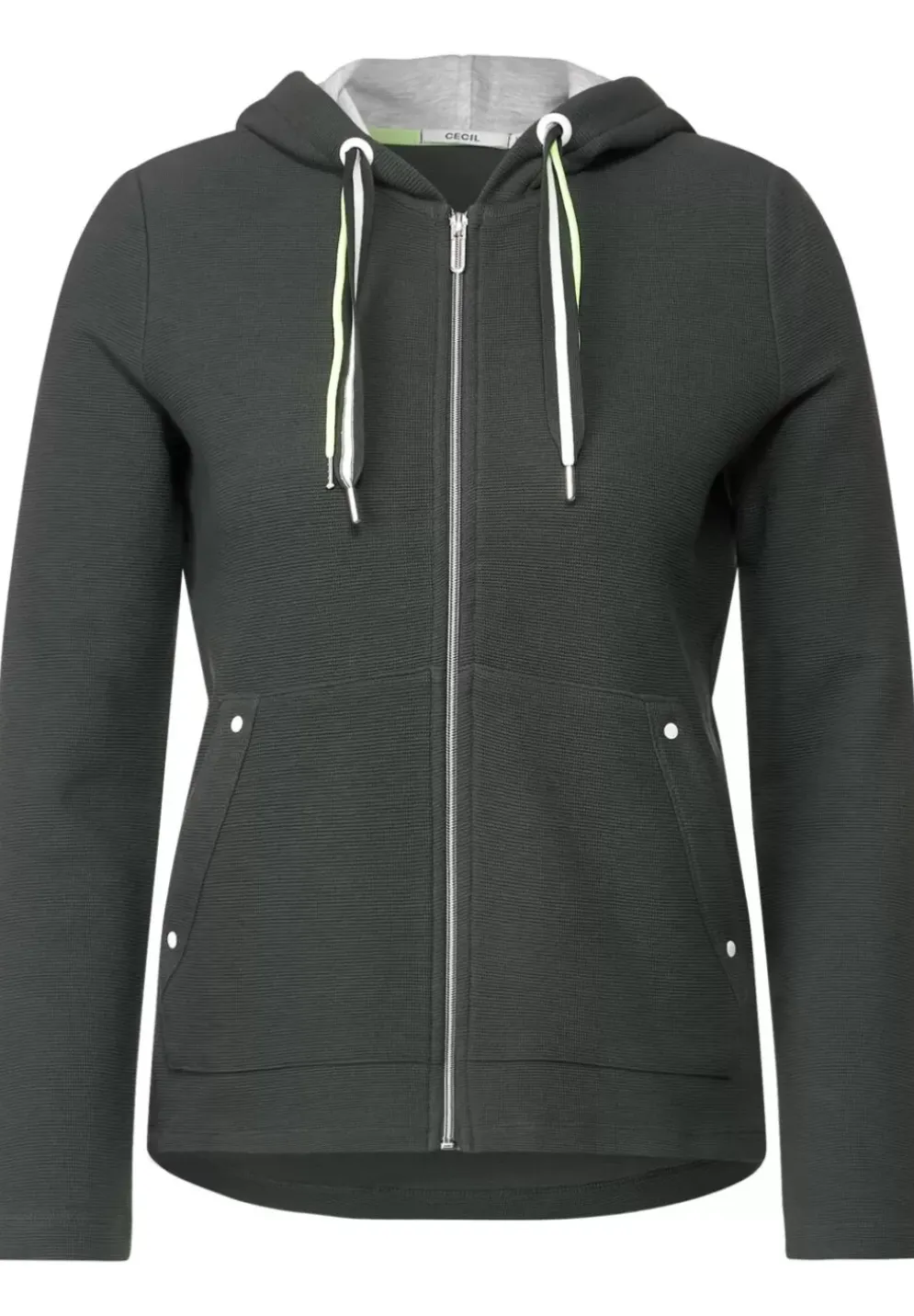 Kapuzen Shirtjacke